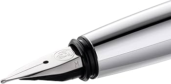 Pelikan 万年筆 Amazon | Pelikan Pura P40 万年筆 細字 シルバー 各1本 (952028